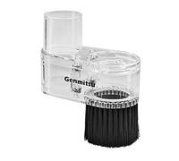 Genmitsu Limpiador de cubierta de ABS para fresadora/máquina CNC serie 3018 con motor de 42 mm de diámetro, adaptador de manguera de diámetro exterior de 38 mm, transparente