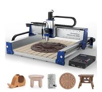 Genmitsu PROVerXL - Máquina enrutadora CNC 2 x 2 para carpintería, área de trabajo de 2.23 x 2.23 x 0.37 pies, motor paso a paso de bucle cerrado, eje de 710 W, control GRBL, WiFi y aplicación