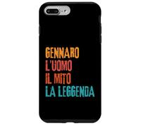 Gennaro L'Uomo Il Mito La Leggenda Festa di Compleanno Carcasa para iPhone 7 Plus/8 Plus