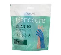 Genocure | Guantes Dermatológicos Nitrilo | Guantes Dermatológicos de Nitrilo Flocado con una Ligera Capa de Algodón | Talla XL