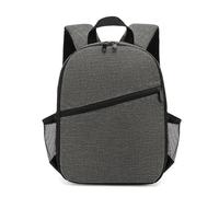 GENODA Mochila multifuncional para cámara digital, impermeable, para exteriores, DSLR (gris)