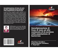 Genotipizzazione di linee di mais ad alto contenuto di ¿-carotene nella popolazione di backcross
