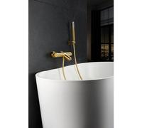 Génova Grifo monomando de bañera (oro)