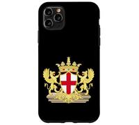 Genova Heráldica Escudo de Armas Genovés Emblema Historia italiana Carcasa para iPhone 11 Pro Max