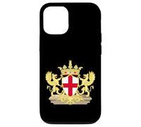 Genova Heráldica Escudo de Armas Genovés Emblema Historia italiana Carcasa para iPhone 12/12 Pro
