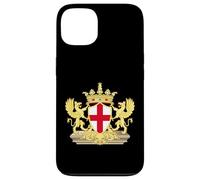 Genova Heráldica Escudo de Armas Genovés Emblema Historia italiana Carcasa para iPhone 13