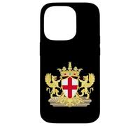 Genova Heráldica Escudo de Armas Genovés Emblema Historia italiana Carcasa para iPhone 14 Pro