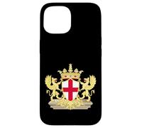 Genova Heráldica Escudo de Armas Genovés Emblema Historia italiana Carcasa para iPhone 15