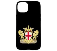 Genova Heráldica Escudo de Armas Genovés Emblema Historia italiana Carcasa para iPhone 15 Plus