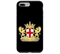 Genova Heráldica Escudo de Armas Genovés Emblema Historia italiana Carcasa para iPhone 7 Plus/8 Plus