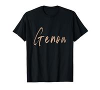 Génova Italia Diseño Elegante Vintage Camiseta