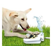 Genovation Aspersor de Agua para Mascotas al Aire Libre fácil Activado Perro Fuente de Agua Juguete
