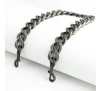 GENPICONG 1 Pieza Correa de Hombro de Repuesto de Cadena Plana para Bolso de Mano, Cadena Cruzada, Hebilla, extensión Decorativa para Bolso de Hombro