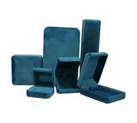 GENPICONG 1 Pieza Joyero Redondo de Hierro y Terciopelo de pie Caja para Anillos de Moda Caja para Collares Caja para Guardar Joyas Caja de Hierro