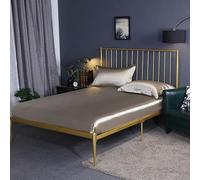 GENPICONG Juego de sábanas Ajustables de Seda Morera para Cama tamaño Queen, Juego de sábanas de Seda Suave de Alta Gama con Banda elástica y Funda de colchón tamaño King