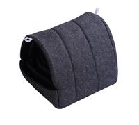 GENPICONG Lindo Conejo de Dibujos Animados de Invierno, Ardilla, Mini Jaula, Nido para cobayas, Cama para Mascotas pequeñas (Ratones, Ratas), casa para hámster, tapete Suave y cálido.