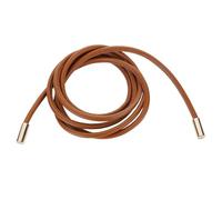 GENPICONG Nudo de Piel de Oveja, Cuerda de Cintura, Cuero de Moda, Cuerda Redonda, cinturón Fino, cinturón pequeño para Mujer, Cierre de Cintura, Cadena Decorativa para Vestido