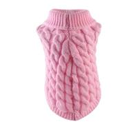 GENPICONG Suéter clásico Liso para Cachorros de Chihuahua, Ropa cálida de Invierno para Perros pequeños, Jerseys Yorkshire Schnauzer, Disfraz de Perro