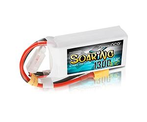Gens ace 3s Batería Lipo 1300mAh 11.1V 30C Soaring con XT60 para RC Avión, Helicóptero, Quadcopter, Coche, Barco, Hobby