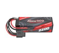 Gens ace 3S LiPo 2200mAh 11.1V 35C Batería con Conector IEC2 y Enchufe G-Tech Negro, Compatible con vehículos RC de Escala 1/18