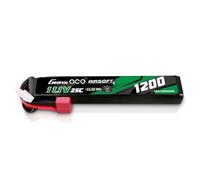Gens ace Batería Lipo 11,1V 1200mAh 25C 3S1P con Conector T-Deans, Compatible con Réplicas Airsoft AEG Tipo M4, M16, Scar y HK416
