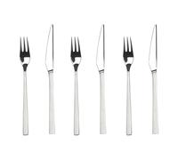 Gense Cubertería de carne Fuga 12 piezas acero inoxidable