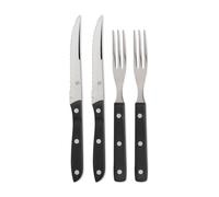Gense Cubiertos de carne Old Farmer. negro set de 4 cubiertos
