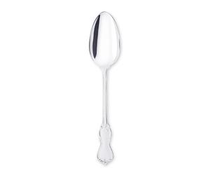 Gense Cuchara de comida Olga plata nueva 22.2 cm