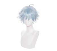 Genshin Impact Chongyun Cosplay Wig Chong Yun Blue Heat Resistant Synthetic Hair Halloween Christmas Role Play