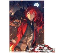 Genshin Impact Diluc Puzzle para Adultos, 1000 Piezas, Puzles de Cartón para Adultos, Niños a partir de 14 Años, 26x38cm