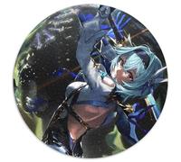 Genshin Impact EULA Lawrence - Rompecabezas de 1000 Piezas para Adultos,Redondo,1000 Piezas,Juego Familiar Creativo y decoración del hogar, Adolescentes,67,5 x 67,5 cm