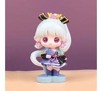 Genshin Impact - Figura de acción coleccionable de PVC, modelo de personaje, juguetes de anime (color: morado)