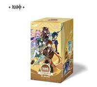 Genshin impact juego de cartas coleccionables series 2 blind box expos