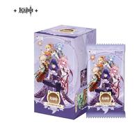 Genshin impact juego de cartas coleccionables series 3 blind box expos