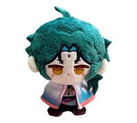 Genshin Impact Plush, Anime Plushie Toy Lindo Suave Muñeca Llavero Carcoon Figura for Fans Regalo (Color : Xiao)