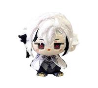 Genshin Plush, 12CM Anime Plushie Toy Lindo Suave Muñeca Llavero Impact Carcoon Figura for Fans Regalo(Arlecchino)