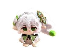 Genshin Plush, 12CM Anime Plushie Toy Lindo Suave Muñeca Llavero Impact Carcoon Figura for Fans Regalo(Nahida)