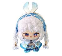 Genshin Plush Llavero, 12CM Anime Plushie Toy Lindo Suave Muñeca Impact Carcoon Figura for Fans Regalo(Mualani)