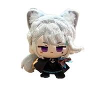 Genshin Plush Llavero, 12CM Anime Plushie Toy Lindo Suave Muñeca Impact Carcoon Figura for Fans Regalo(Lynette)