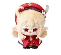 Genshin Plush Llavero, 12CM Anime Plushie Toy Lindo Suave Muñeca Impact Carcoon Figura for Fans Regalo(Klee)