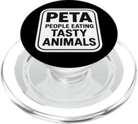 Gente Comiendo Animales Sabrosos Carnívoro Divertido Dieta Keto Paleo PopSockets PopGrip para MagSafe