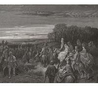 Gente en Hampstead Heath. Después de una ilustración de Gustave Dor en la edición estadounidense de 1890 de Londres: Una peregrinación escrita por Blanchard Jerrold e ilustrada por Gustave Dor