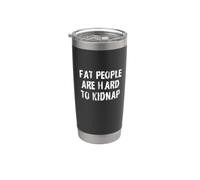 Gente gorda difícil de secuestrar/divertido diseño de entrenamiento de gimnasio Vaso térmico de acero inoxidable de doble pared