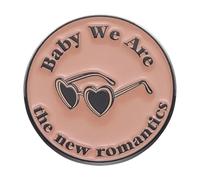 Gente guapa, hermosos problemas, pin esmaltado con divertido diseño de pancarta para ropa y mochila, Normal, Metal no precioso