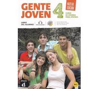 Gente Joven 4 Nueva edición libro del alumno + CD, Nivel B1.1