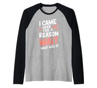 Gente olvidadiza Humor Memoria Falla Relatable Camiseta Manga Raglan