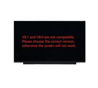 GENTERUN Panel De Pantalla LED For Computadora Portátil, Compatible con Lenovo NV156FHM-T07 V8.1 V8.0 Pantalla De Repuesto OnCell Touch LCD FHD De 40 Pines(V8.0)