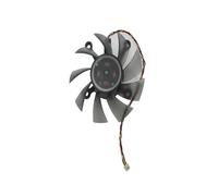 GENTERUN Ventiladores VGA, Compatibles con ASUS 8600GT 9600GSO GTS450 GTS260 FD8015H12D YD128015LS EFB0812HB-BE27 EFB0812HBALA FD8015H12C Ventilador De Tarjeta De 12 V(4PIN)