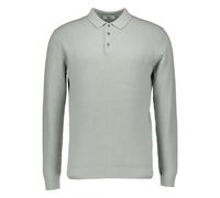 Gentiluomo- Polo 3 Buttons LS- Tops- Hombre- Verde- L- Polo 3 Buttons LS