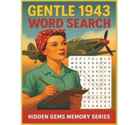 Gentle 1943 Word Search: Hidden Gems Memory Series